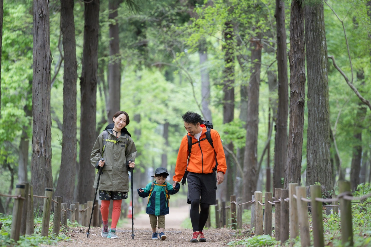 徒步旅行家族