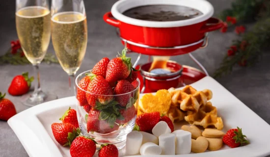 いちごチョコフォンデュ付特別プラン
